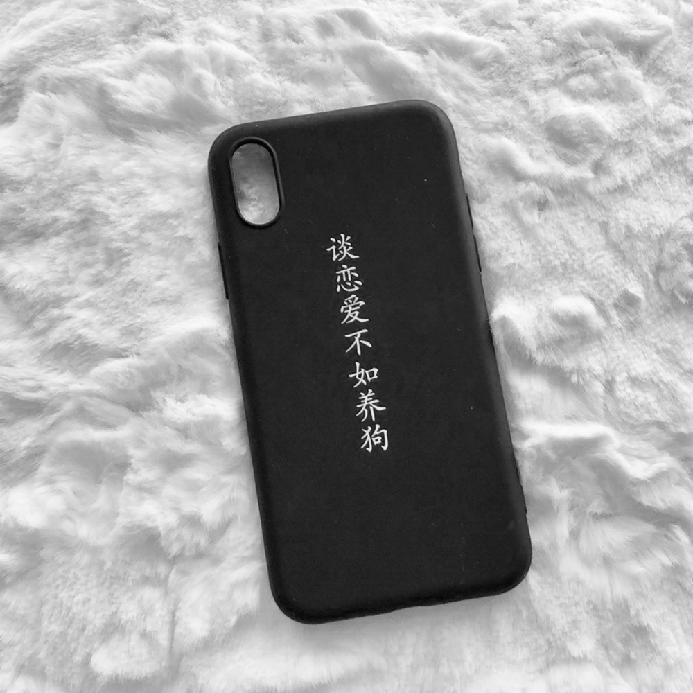 iPhone Case “why get a bf when you can get a dog”